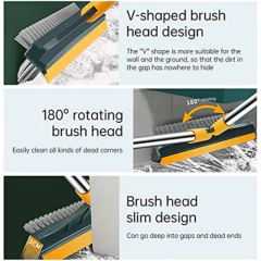 Cepillo Limpiador De Pisos Ventanas Múltiple 3 en 1 - tienda online