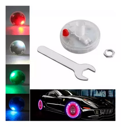 LUCES LED X2 PARA RUEDA DE AUTO SOLARES - Chucheriaslp