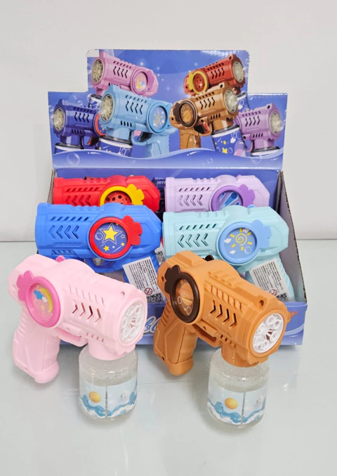 PISTOLAS BURBUJERAS COLORES