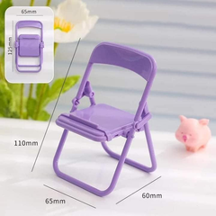 Silla apoya celular