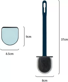 ESCOBILLA DE SILICONA CON GUARDADO MOVIL - Chucheriaslp