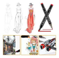 MARCADOR DOBLE PUNTA X 80 en internet