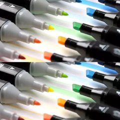 MARCADOR DOBLE PUNTA X 80 - comprar online