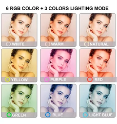 ARO LUZ RGB 26 CM - Chucheriaslp