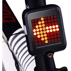 LUZ TRASERA RECARGABLE P/BICICLETA LUZ DE FRENO Y SEÑAL DE GIRO INTELIGENTE
