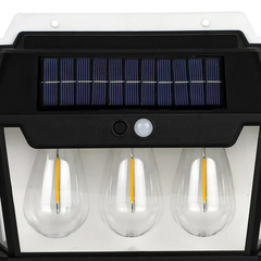LAMPARA SOLAR DE PARED TRIPLE - tienda online