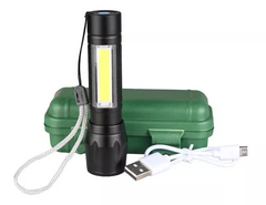 LINTERNA RECARGABLE USB CON ZOOM en internet