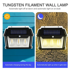 LAMPARA SOLAR DE PARED TRIPLE en internet
