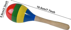 MARACA DE MADERA 19.5 CM - comprar online