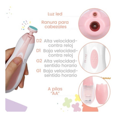 LIMA ELECTRICA PARA BEBES CON LUZ