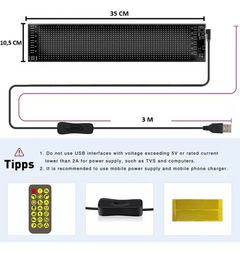Imagen de CARTEL RGB FLEXIBLE
