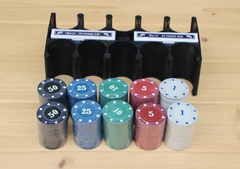 SET DE POKER 200 FICHAS + CARTAS + PAÑO - Chucheriaslp