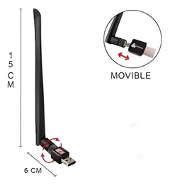 Adaptador Usb 2.0 Con Antena - comprar online