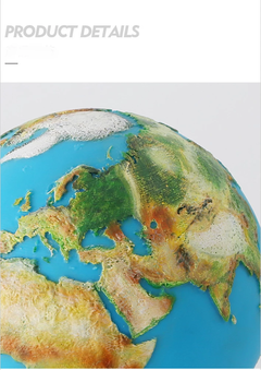 LÁMPARA PLANETA TIERRA 3D