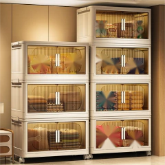 SET X3 GABINETES PLEGABLES C/RUEDAS 62CM