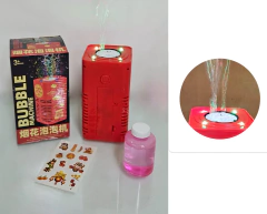 BASE BURBUJERA CON STICKER + BOTELLITA - A PILA - comprar online