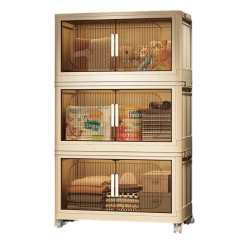 Imagen de SET X3 GABINETES PLEGABLES C/RUEDAS 42CM