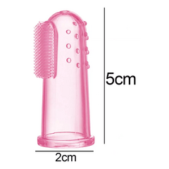 Cepillo De Dientes Dedal Para Bebes y Mascotas