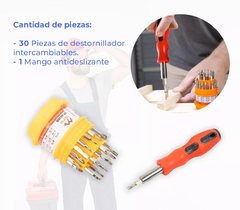 DESTORNILLADOR 30 EN 1 - tienda online