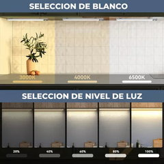 LUZ RECARGABLE SENSOR DE MOVIMIENTO 40CM - comprar online
