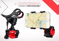 SOPORTE PARA CELULAR BICICLETA BICI PINZA ROTA 360 UNIVERSAL en internet