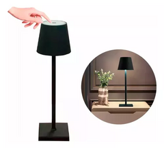 Velador Recargable Touch Lámpara Táctil 3 Luces