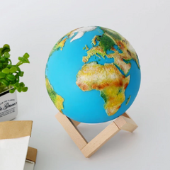 LÁMPARA PLANETA TIERRA 3D - tienda online