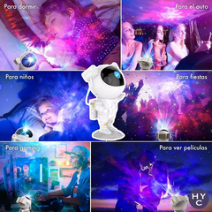 ASTRONAUTA PROYECTOR GALAXIA ESTRELLAS - Chucheriaslp