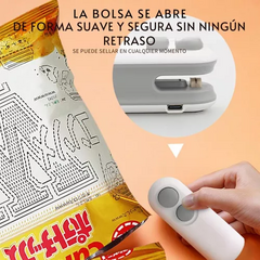 SELLADOR DE BOLSA RECARGABLE USB - Chucheriaslp