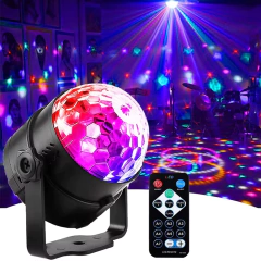BOLA LED DISCO CON CONTOL REMOTO