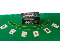 SET DE POKER 200 FICHAS + CARTAS + PAÑO en internet