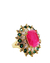 anel com pedra rosa e zirconias nicoleta 