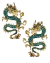 brinco dragão dourado nicoleta 
