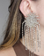 Imagem do Brinco Feminino maxi estrela strass com franjas longas - Orbe