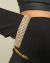 pulseira dourada de strass nicoleta 
