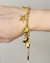 pulseira dourada com conchas nicoleta 