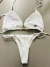 Biquíni Cortininha com bojo opcional Calcinha Fio de Regulagem
