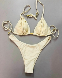 Biquíni Cortininha Macramê