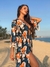 Kimono Grace Bay Longo c/ Fenda nas Laterais Manga Curta Saída de Praia - loja online