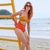 Maiô Fadinha Lastex Alça Removível Fashion - Sol Tropical