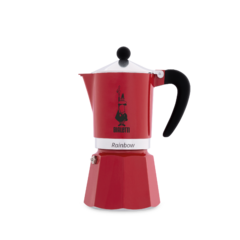 CAFETERA RAINBOW ROJA