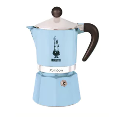 CAFETERA RAINBOW CELESTE - Bialetti Argentina