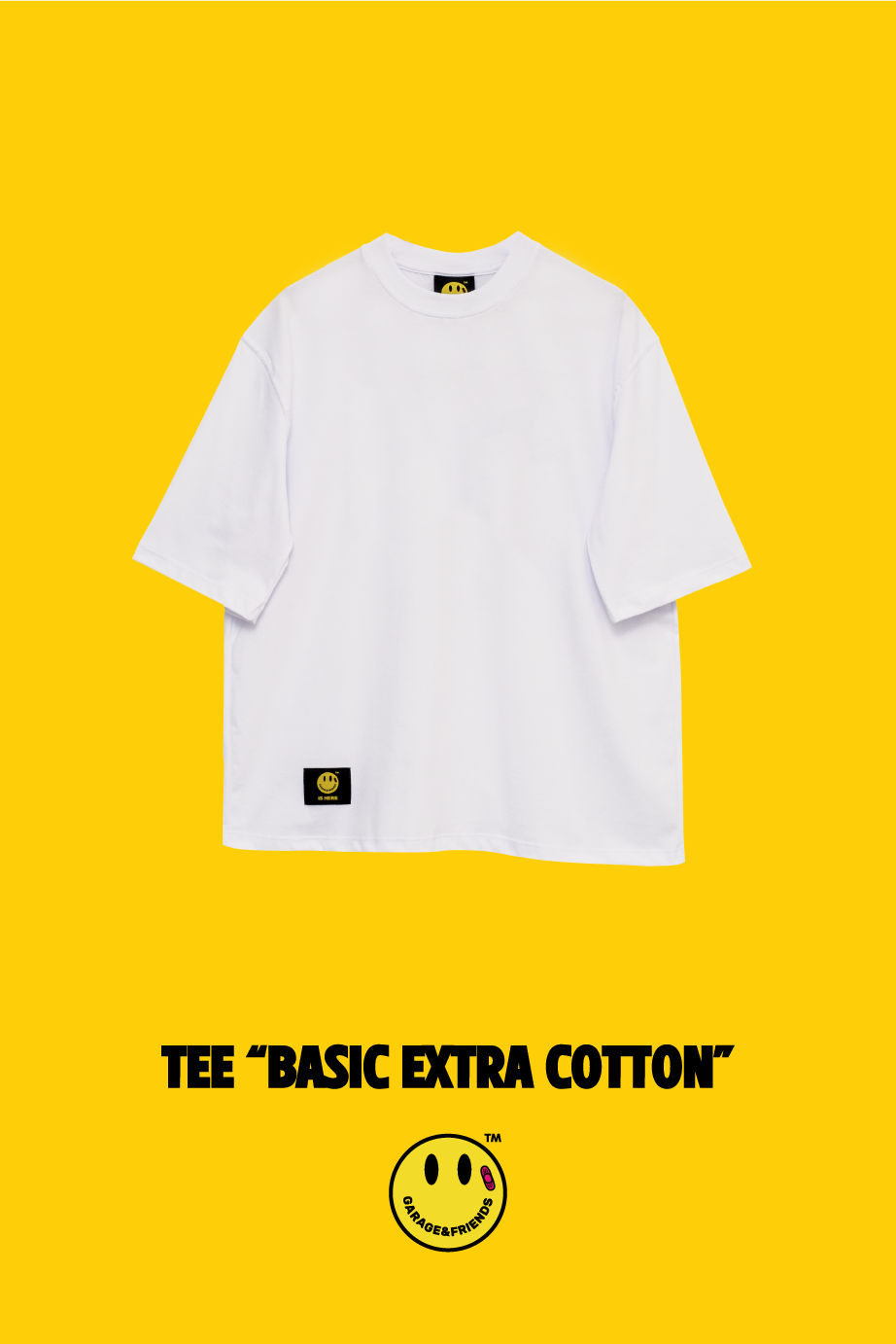 Tee "Basic Extra Cotton" White thumbnail 3