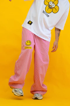 QUIET PANT "VIVIENNE" PINK - tienda online