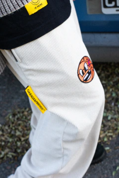 QUIET PANT "BASKETBALL" OFF WHITE - comprar online