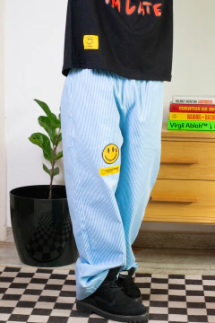 QUIET PANT "VIVIENNE" CIELO en internet