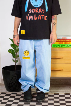 QUIET PANT "VIVIENNE" CIELO - GARAGE&FRIENDS