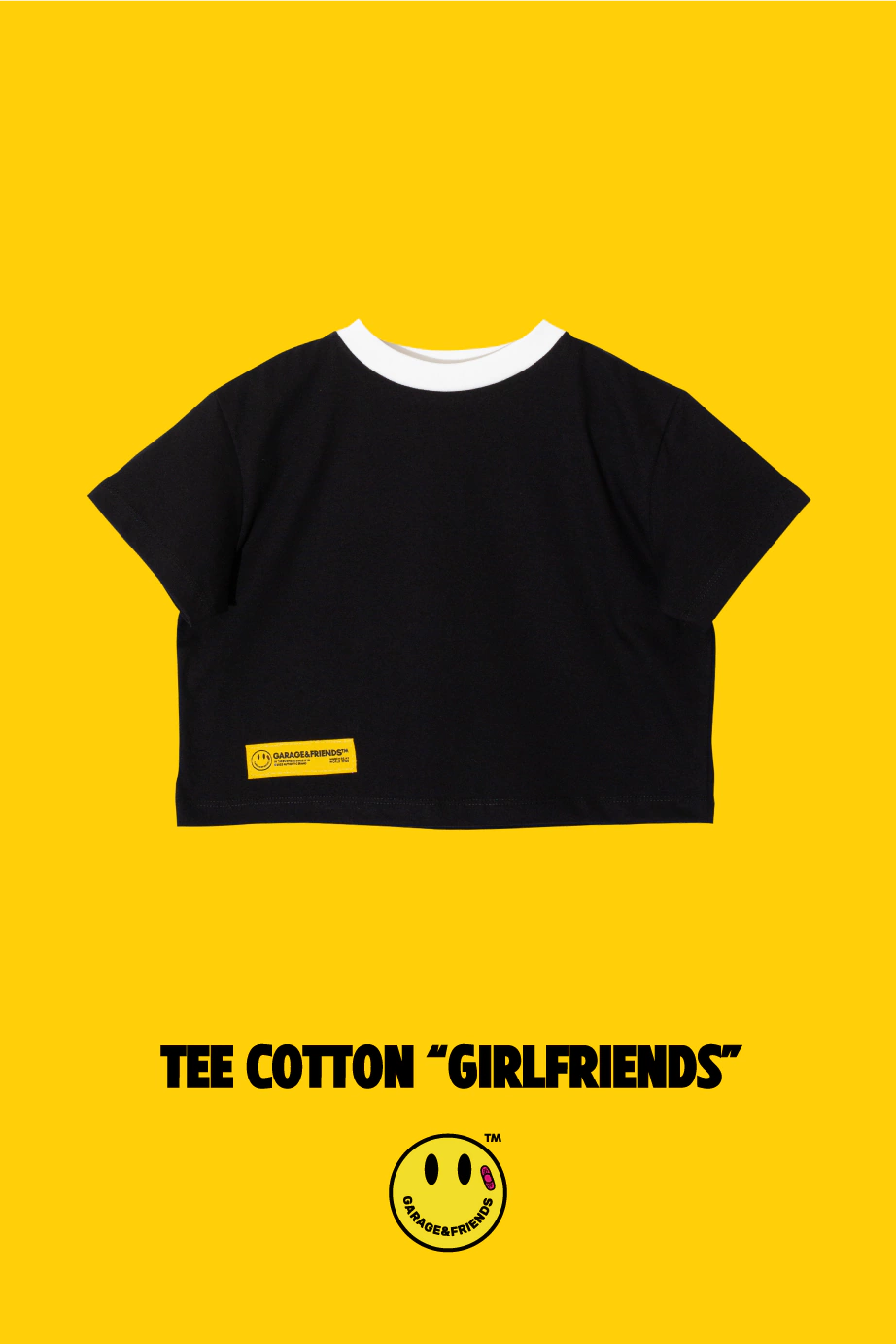Tee "Girlfriends" Black thumbnail 3