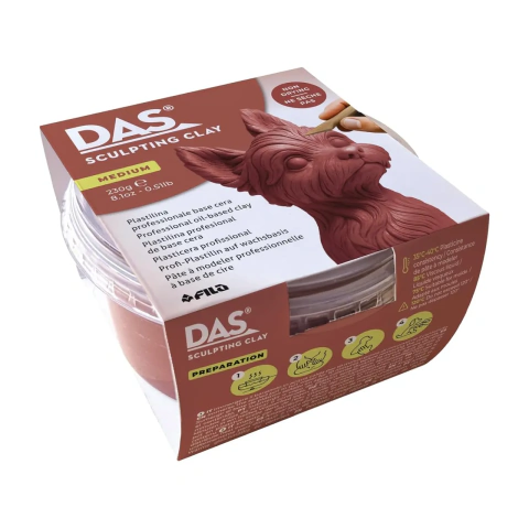 Pasta Masa DAS Sculpting Terracota para Moldear 3 Durezas en internet