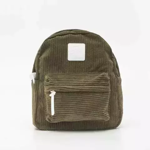Mochila FW Corderoy Oliva Small
